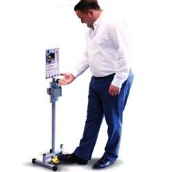 Touch Free Foot Operated Hand Sanitising Station