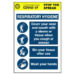 Respiratory Hygiene Notice Sign