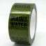 Mains Water Pipe ID Tape Black on Green