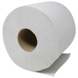 Standard Centrefeed White 2 Ply Recycled Flatsheet - Pack of 6