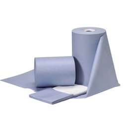 Standard Recycled 1 Ply Centrefeed Blue - Pack of 6
