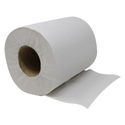 Standard Embossed Centrefeed 2 Ply White - 6 Pack