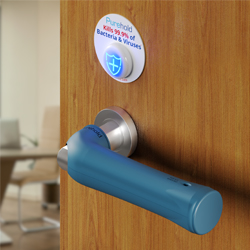 Purehold LEVER Antimicrobial Door Handle Cover (with VHR Technology)