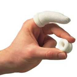 White Fingerbob Bandage
